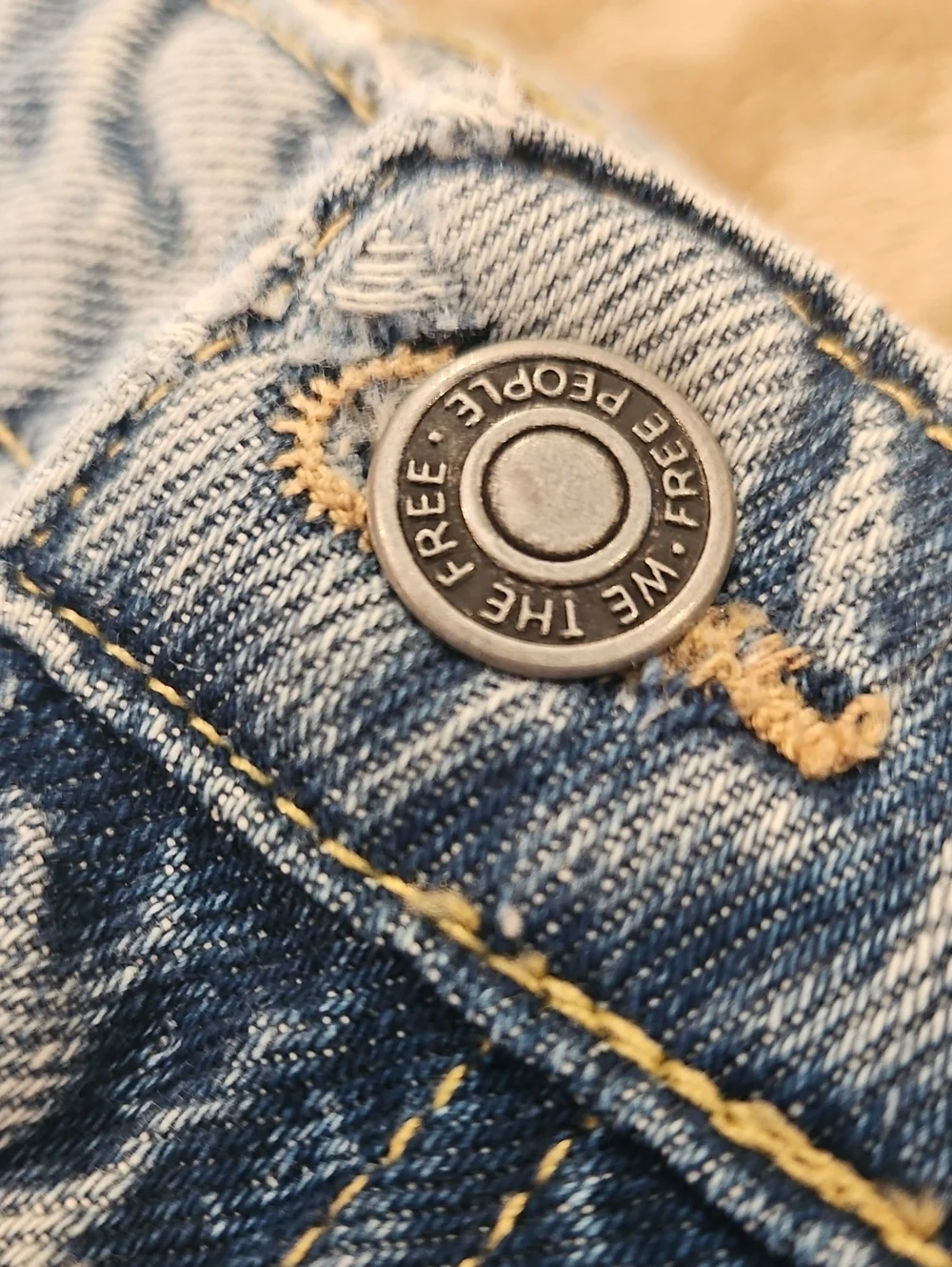 Free People Come As You Are Denim Jean Skirt - Picture 4 of 13